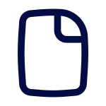 Paper Blank SVG Icon